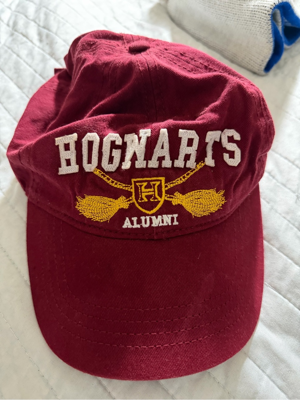 Hogwarts Alumni Burgundy Baseball Cap